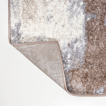 Zoe Contemporary Bohemian Abstract Marble Area Rug